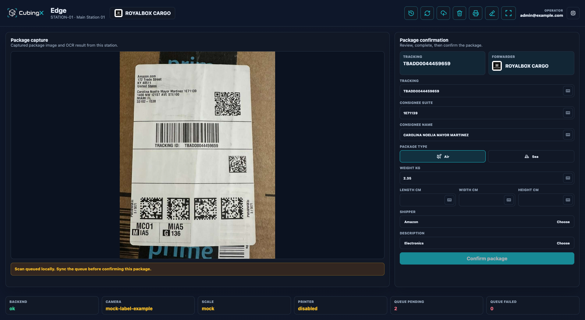 CubingX Edge product interface preview